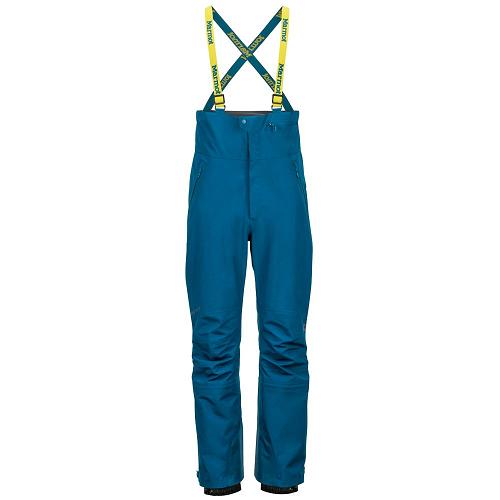 Marmot Ski Pants Blue NZ - Spire Bib Pants Mens NZ8124903